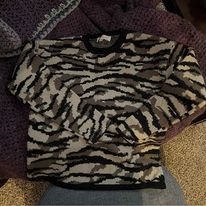 Philosophy camouflage sweater